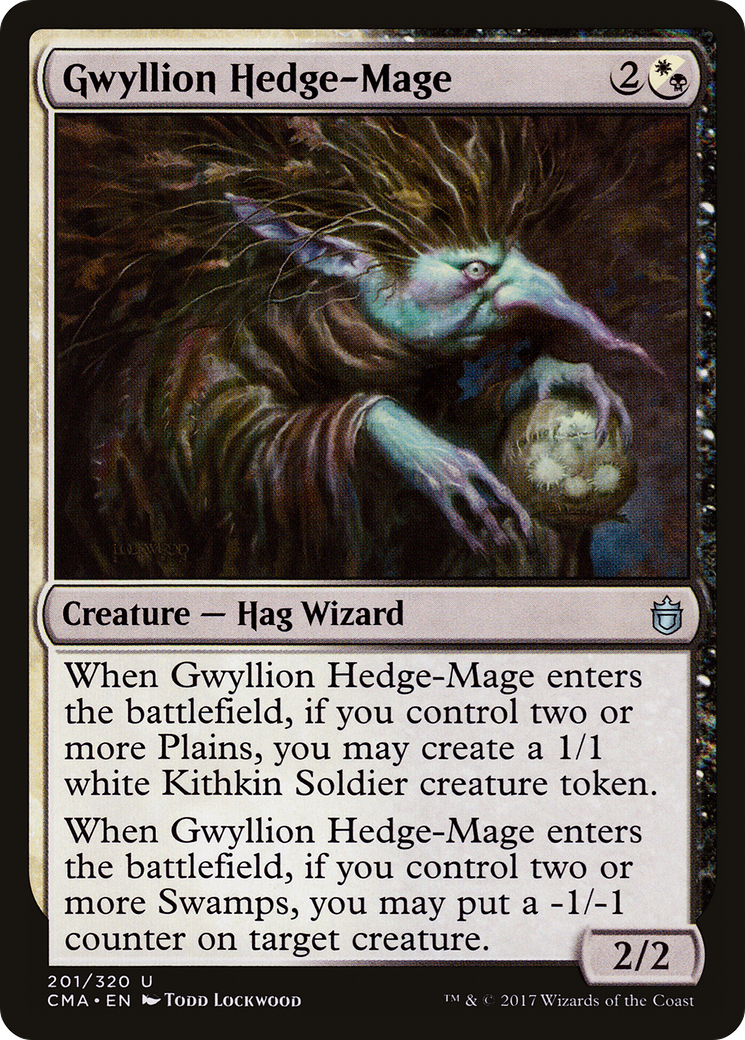 Gwyllion Hedge-Mage (CMA-201)  - Commander Anthology
