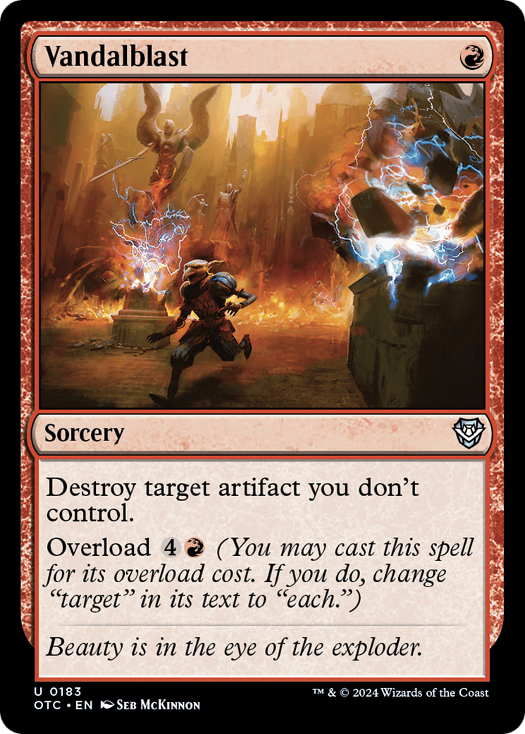 Vandalblast (OTC-183)  - Outlaws of Thunder Junction Commander