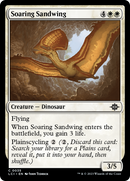 Soaring Sandwing (LCI-035)  Foil - The Lost Caverns of Ixalan