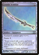 Leonin Scimitar (10E-331★)  Foil - Tenth Edition