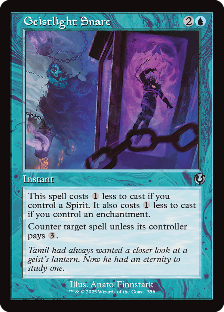 Geistlight Snare (Retro Frame) (INR-356)  Foil - Innistrad Remastered
