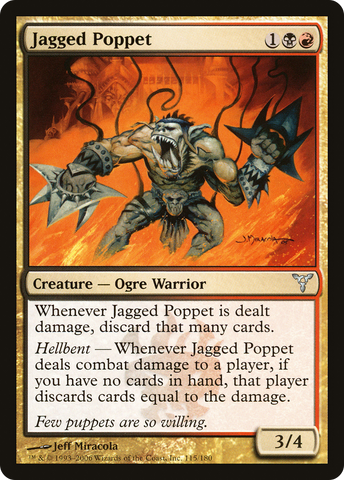 Jagged Poppet (DIS-115)  Foil - Dissension