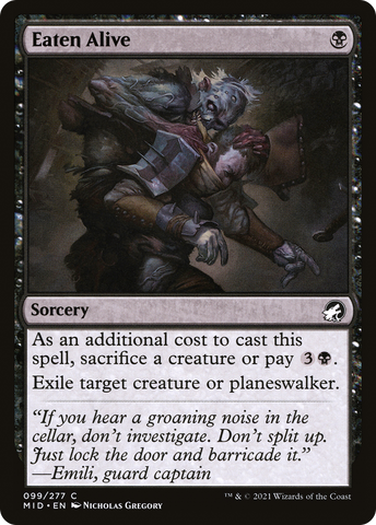 Eaten Alive (MID-099)  - Innistrad: Midnight Hunt
