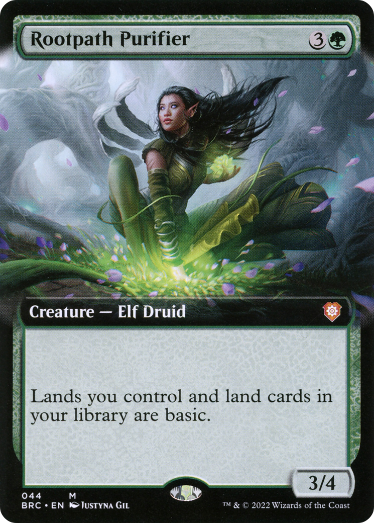 Rootpath Purifier (Extended Art) (BRC-044)  Foil - The Brothers' War Commander: (Extended Art)