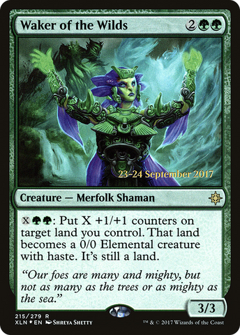 Waker of the Wilds (PRE-215)  Foil - Ixalan Promos