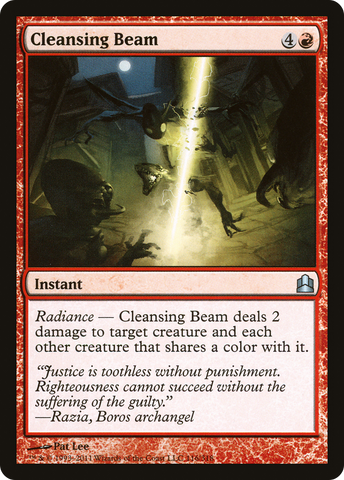 Cleansing Beam (CMD-116)  - Commander 2011