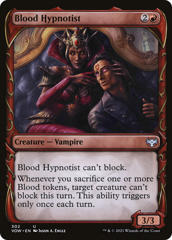 Blood Hypnotist (Showcase) (VOW-302)  - Innistrad: Crimson Vow: (Showcase)