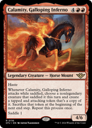 Calamity, Galloping Inferno (OTJ-116)  Foil - Outlaws of Thunder Junction