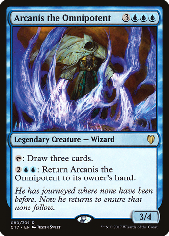 Arcanis the Omnipotent (C17-080)  - Commander 2017