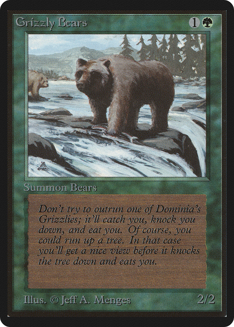 Grizzly Bears (LEB-)  - Limited Edition Beta
