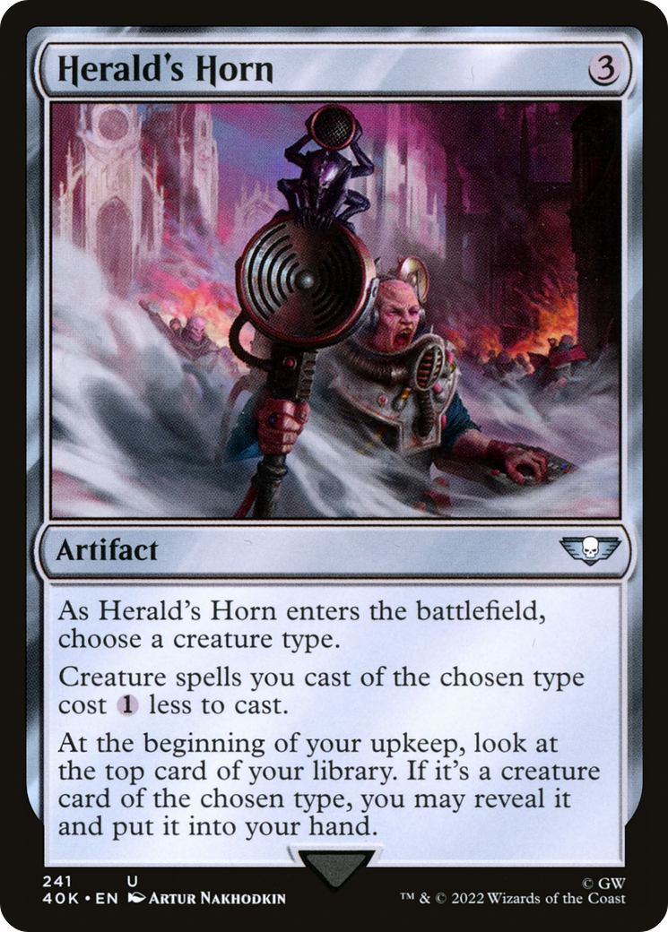 Herald's Horn (40K-241)  - Warhammer 40,000 Commander