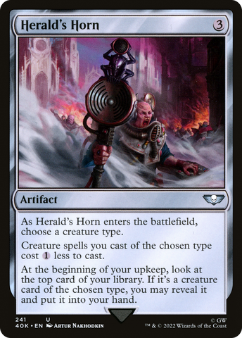 Herald's Horn (40K-241)  - Warhammer 40,000 Commander