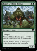 Crash of Rhino Beetles (CMM-279)  Foil - Commander Masters