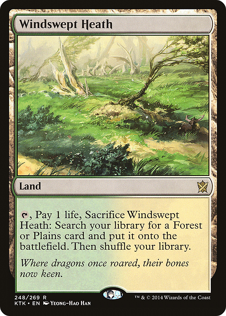Windswept Heath (KTK-248)  Foil - Khans of Tarkir