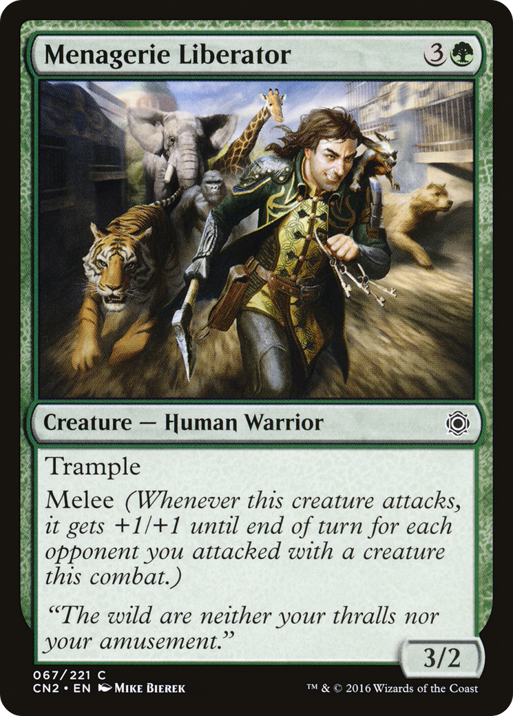 Menagerie Liberator (CN2-067)  - Conspiracy: Take the Crown