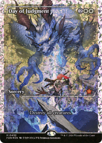 Day of Judgment (FDN-432) - Foundations: (Showcase) Foil