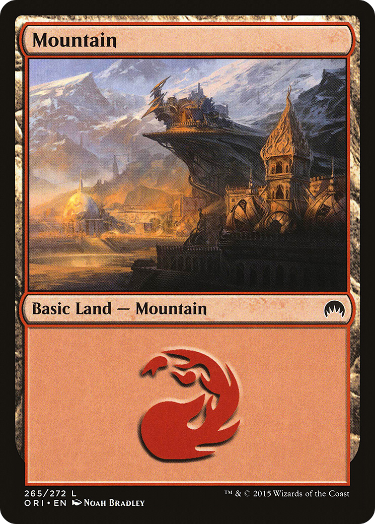 Mountain (265) (ORI-265)  Foil - Magic Origins