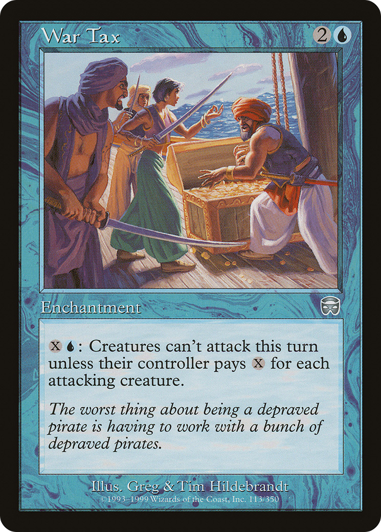 War Tax (MMQ-113)  Foil - Mercadian Masques