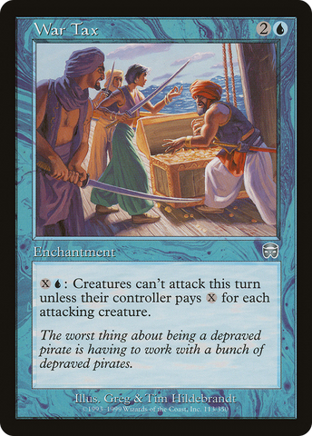 War Tax (MMQ-113)  Foil - Mercadian Masques