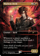Mayhem Devil (SLP-028)  Foil - Secret Lair Showdown (Borderless)