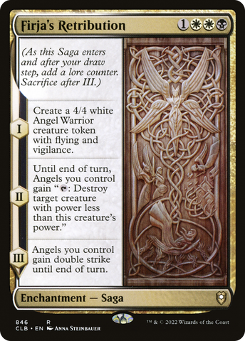Firja's Retribution (CLB-846)  - Commander Legends: Battle for Baldur's Gate