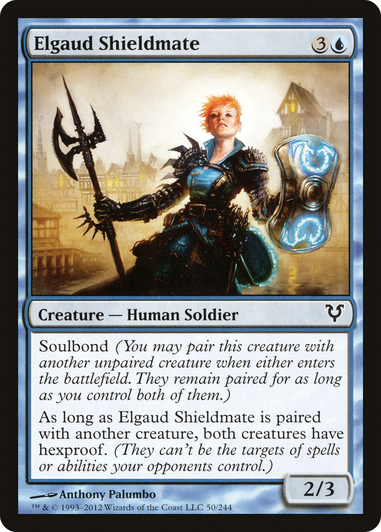 Elgaud Shieldmate (AVR-050)  Foil - Avacyn Restored