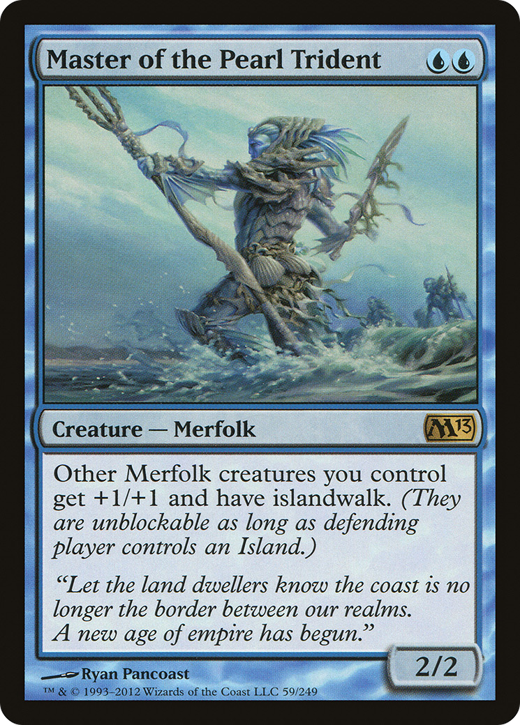 Master of the Pearl Trident (M13-059)  - Magic 2013