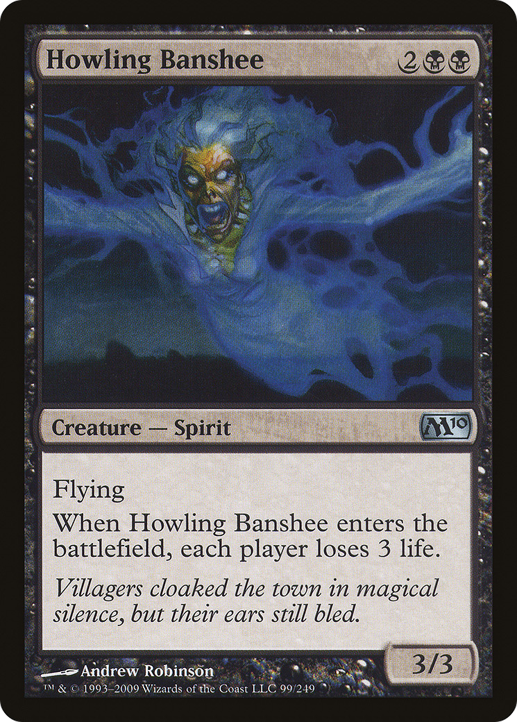 Howling Banshee (M10-099)  Foil - Magic 2010