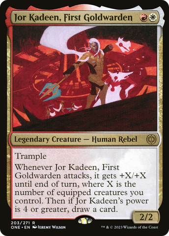 Jor Kadeen, First Goldwarden (ONE-203)  - Phyrexia: All Will Be One