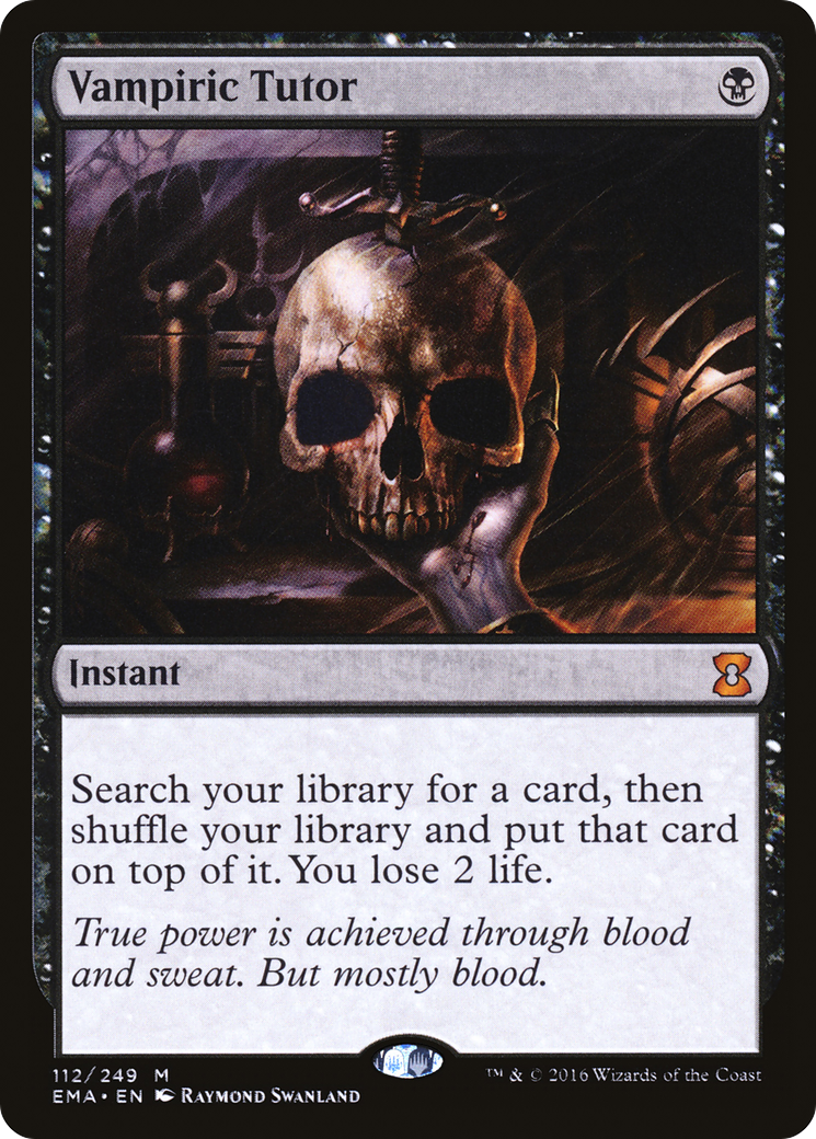 Vampiric Tutor (EMA-112)  Foil - Eternal Masters