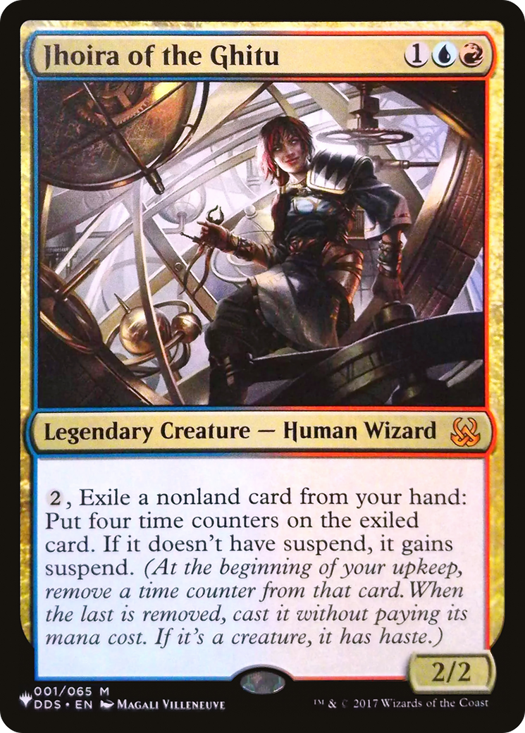 Jhoira of the Ghitu (LIST-DDS-1) - The List