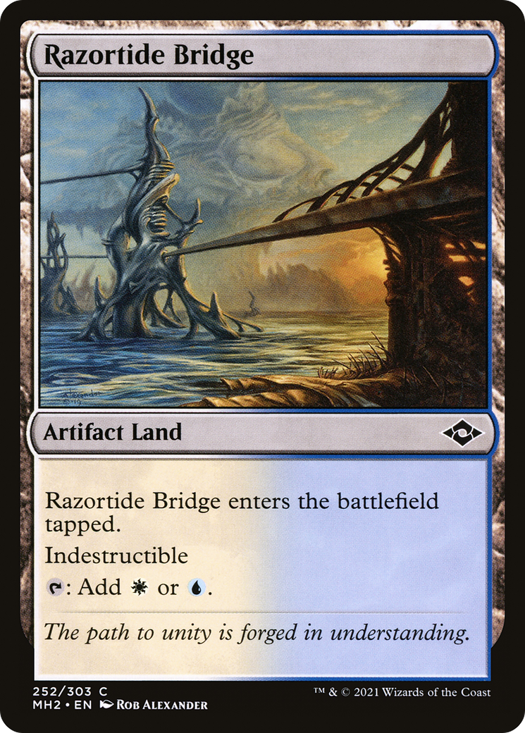 Razortide Bridge (MH2-252)  - Modern Horizons 2