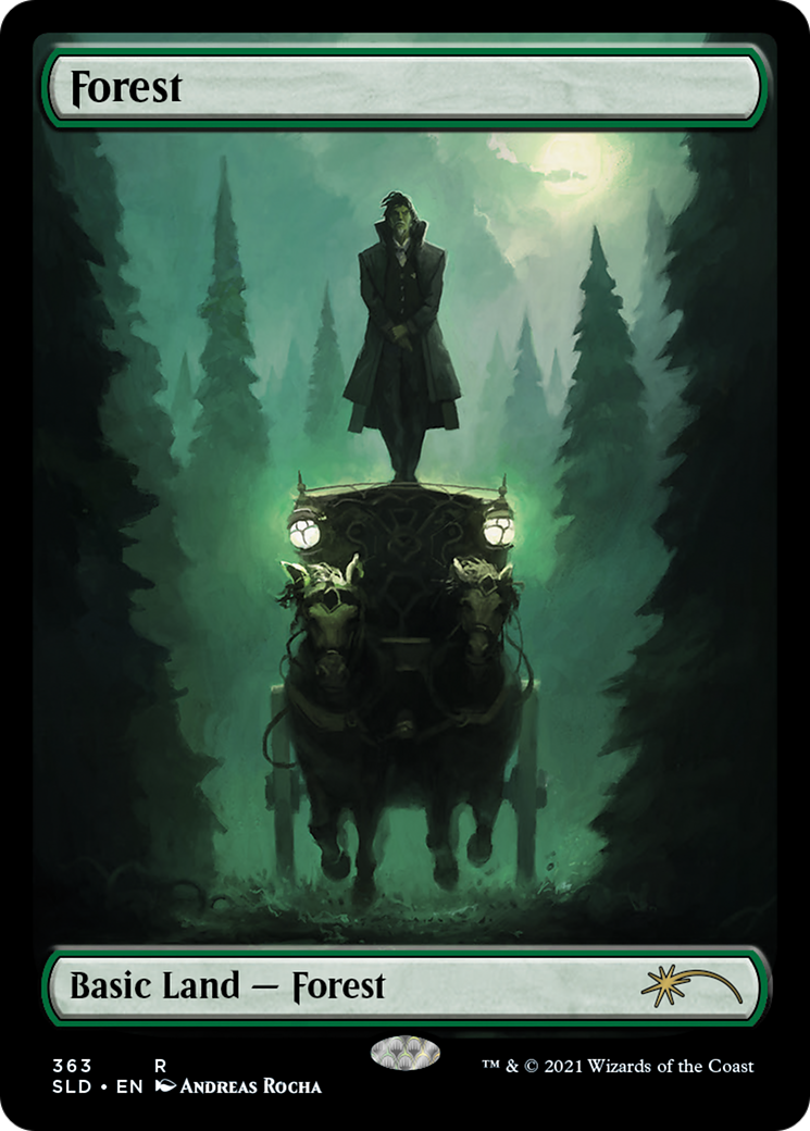 Forest (The Dracula Lands) (SLD-363)  Foil - Secret Lair Drop