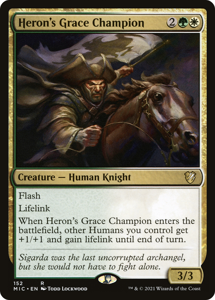 Heron's Grace Champion (MIC-152)  - Midnight Hunt Commander