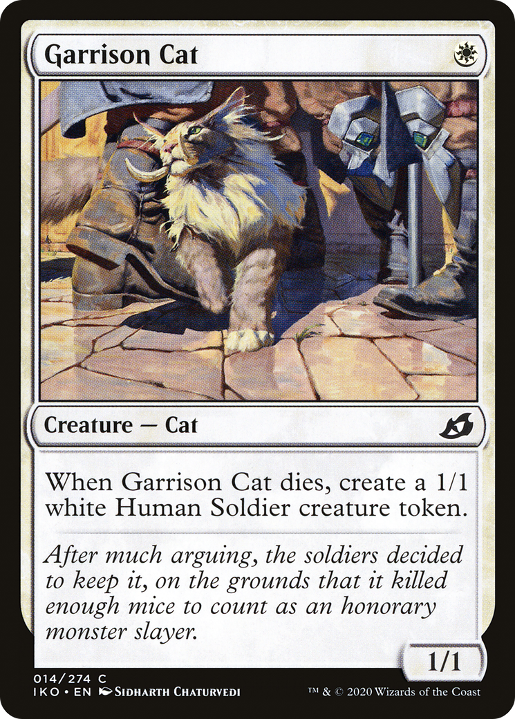 Garrison Cat (IKO-014)  - Ikoria: Lair of Behemoths