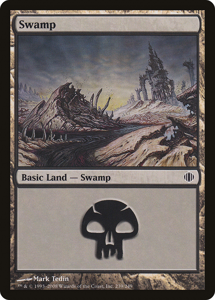 Swamp (239) (ALA-239)  Foil - Shards of Alara