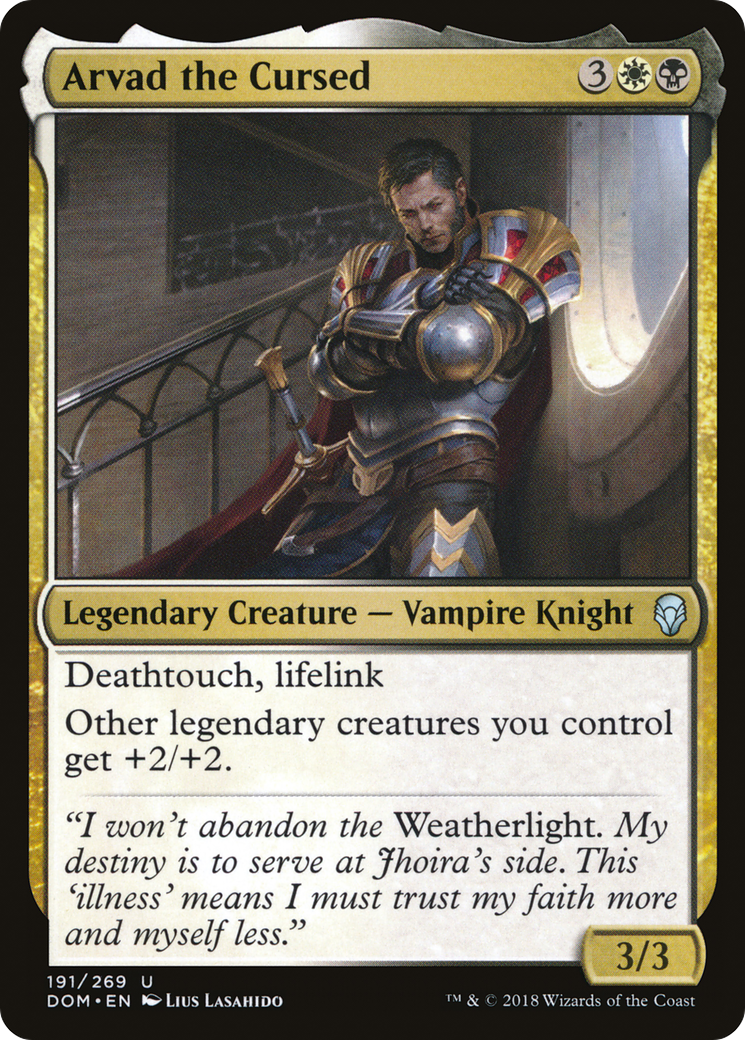 Arvad the Cursed (DOM-191)  - Dominaria