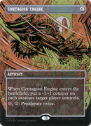 Contagion Engine (Textured Foil) (OTP-078)  Foil - Breaking News (Borderless)