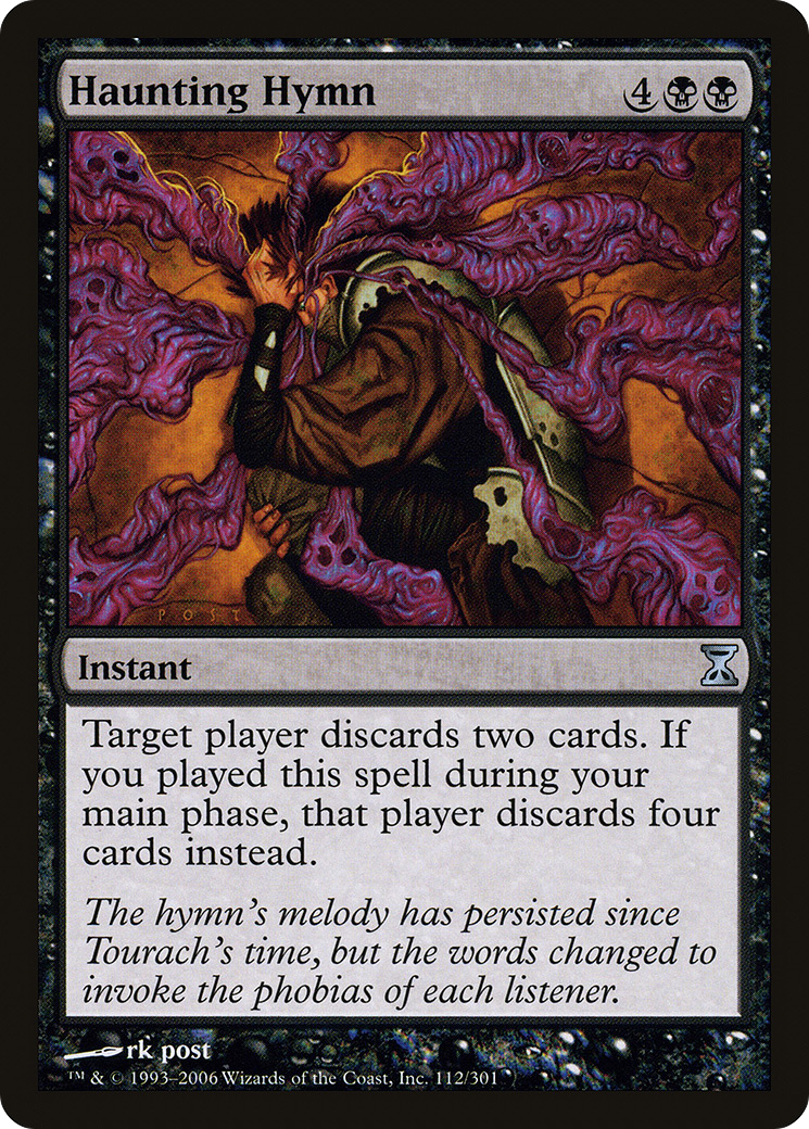 Haunting Hymn (TSP-112)  Foil - Time Spiral