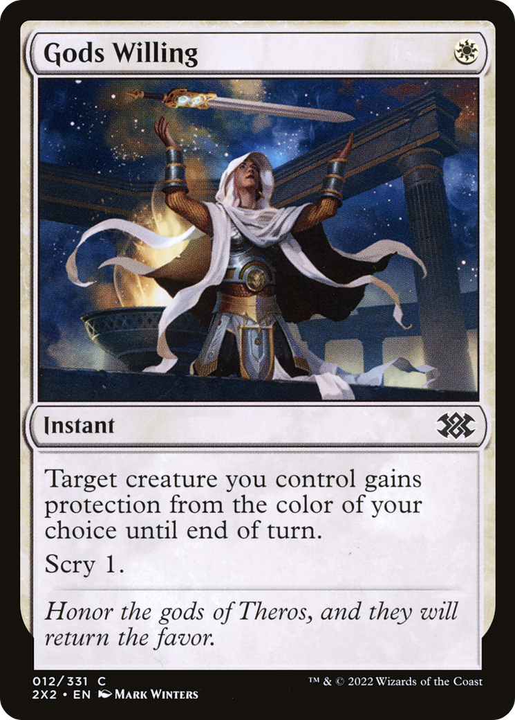 Gods Willing (2X2-012)  Foil - Double Masters 2022
