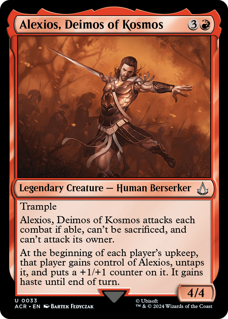 Alexios, Deimos of Kosmos (ACR-033)  - Assassin's Creed