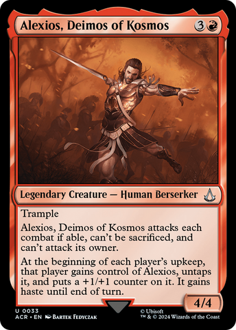 Alexios, Deimos of Kosmos (ACR-033)  - Assassin's Creed