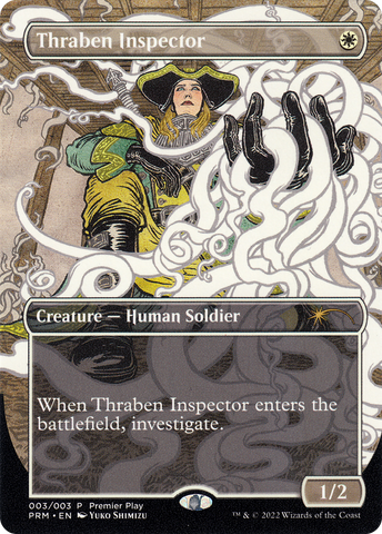 Thraben Inspector (Borderless Alternate-Art) [Regional Championship Qualifiers 2022]