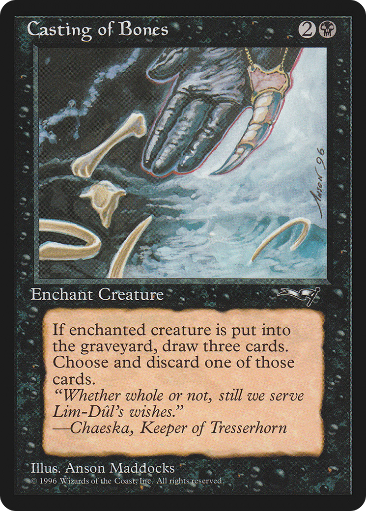 Casting of Bones (ALL-003)  - Alliances