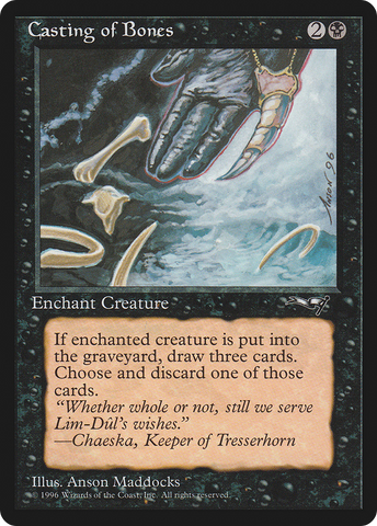 Casting of Bones (ALL-003)  - Alliances