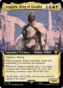 Aragorn, King of Gondor (Extended Art) (LTC-085)  - Tales of Middle-earth Commander: (Extended Art)