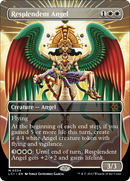 Resplendent Angel (Borderless) (LCI-334)  Foil - The Lost Caverns of Ixalan