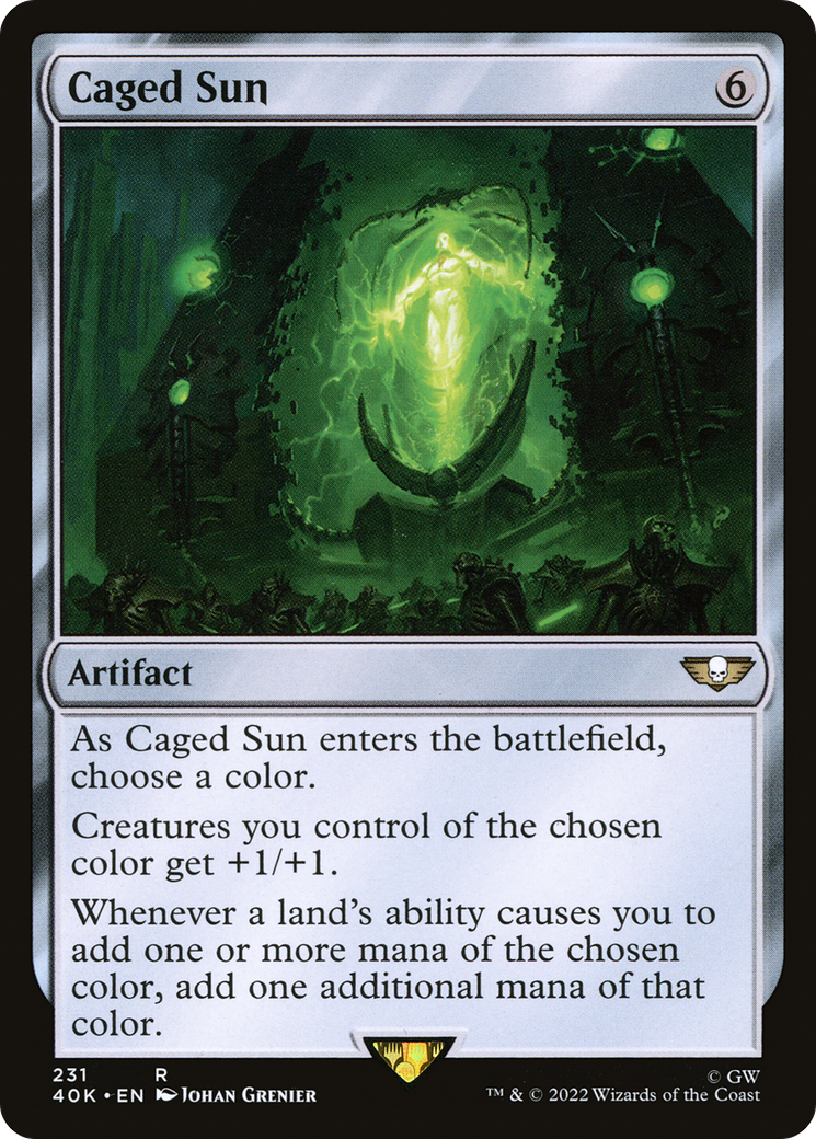 Caged Sun (40K-231)  - Warhammer 40,000 Commander