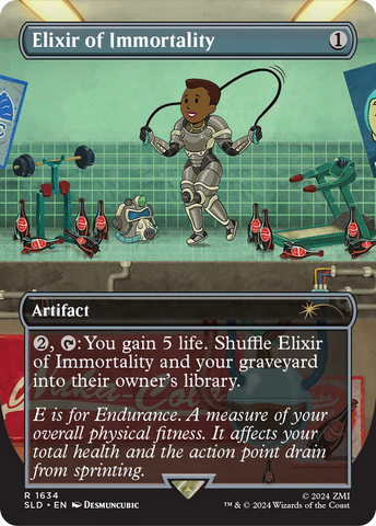 Elixir of Immortality (SLD-1634)  - Secret Lair Drop (Borderless)