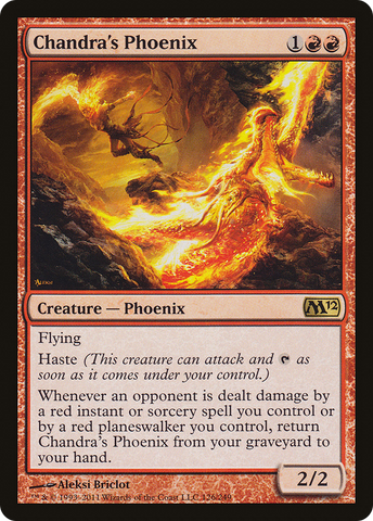 Chandra's Phoenix (M12-126)  - Magic 2012